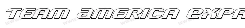 Team America Expande字体转换